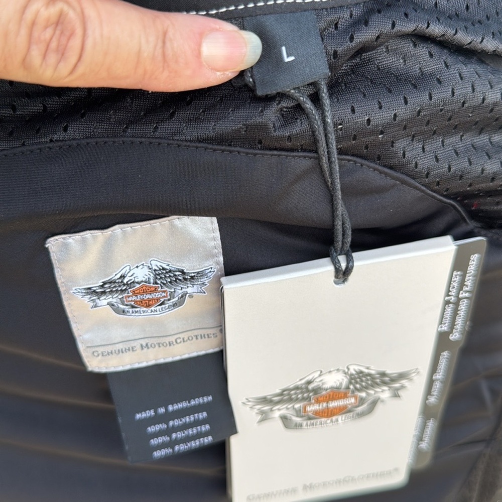 Harley-Davidson Women's Jacket Size Large NEW with tags - Picture 8 of 12